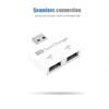 USB Hub 2-Port USB Double Charger Splitter Adapter Converter Kit