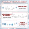 SerpizePaty Winter Wonderland Banner, Christmas Banner for Mantle
