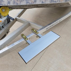 Brocraft Heavy Duty Aluminum Boat Trailer Steps 6" x 20"