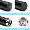 Flintronic Thermos Flask, 500 ml Water Bottle Vacuum Insulated Cup