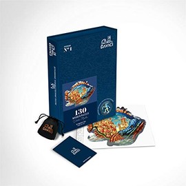 iDventure Exclusive Wooden Puzzles - An Inhabited Fish