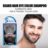 Beard Hair Dye Colour Shampoo