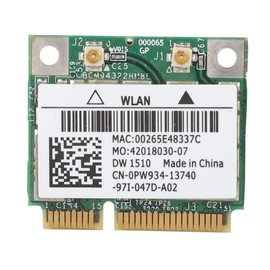 DW1510 BCM94322HM8L Tarjeta de Red inalámbrica Mini PCI-E de 300 Mbps de Banda Dual para E4200 E5500 E4300M2400 M6400, etc.