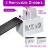 MISTOD Tampon Holder for Bathroom, Pad And Tampon Organizer with