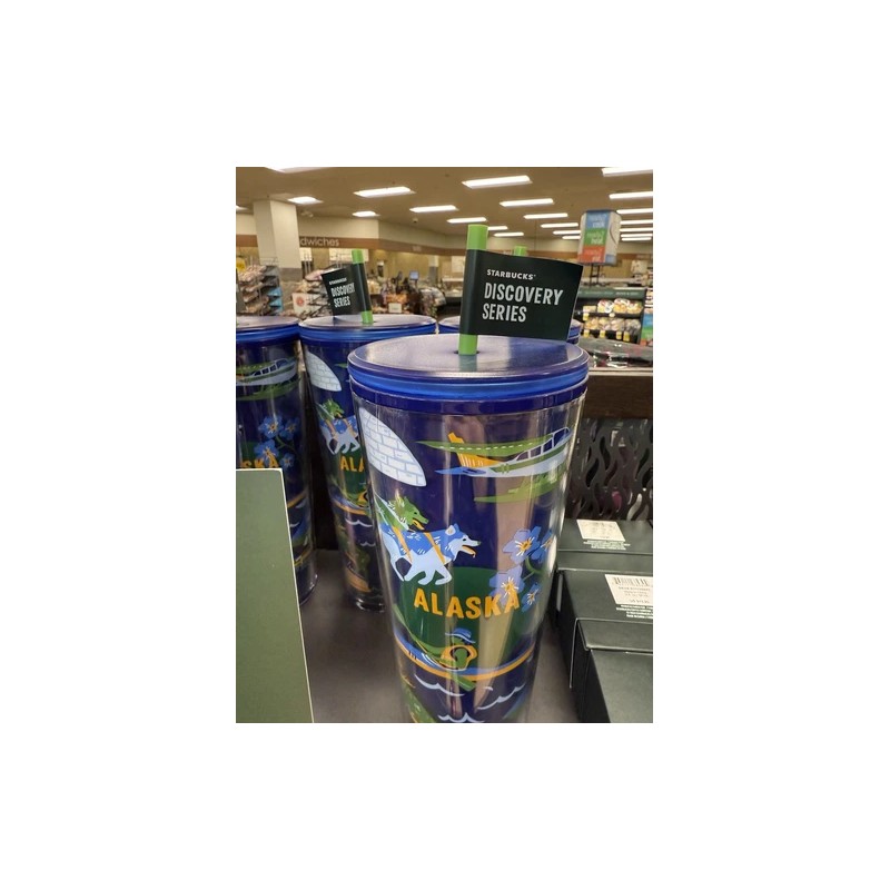 Starbucks NWT SET Starbucks 2024 ‘ALASKA’ Discovery Series Graphic Tumblers