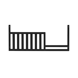 Toddler Bed Safety Guard Rail for Oxford Baby, Soho, Ozlo & Avalon Baby Convertible Cribs - Solid Wood Rail for Toddler Bed Conversion - Safety Rails for Children (Espresso, Option 1)