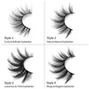Dysilk 6D false eyelashes, dramatic reusable handmade thick eyelashes, natural