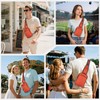VADOO Sling Bag, Crossbody Bag with Zipper Lock, RFID Blocking