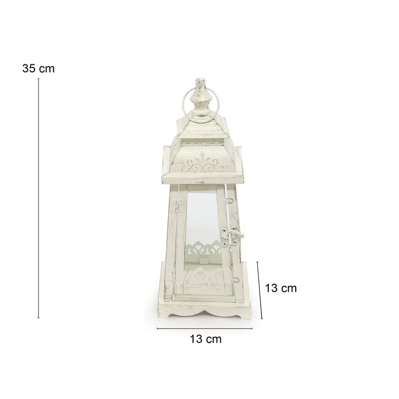 Grafelstein Lugano Lantern, 35 cm, Decorative Lantern for Outdoor and