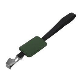 Partuto 1 Pcs Universal Car Seat Headrest Hook for Most Car, SUV, Truck Car Seat Back Organizer Hooks Sturdy Faux Leather Metal Green 11.02"x1.85"