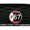 Artistic Reflection F67 - Magnetic Grill Grille Badge for 4th