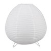 Lantern Table Paper Lamp Warm Light E14 Bulb Simple Installation