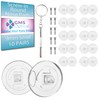 GMS Optical 9mm Small Round Screw in Eyeglass Repair Kit