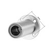 sourcing map 1pc LM20UU Extra Long Round Flange Linear Ball