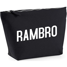 Hippowarehouse Rambro printed make up cosmetic wash bag 18x19x9cm