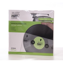 FLUX-Hifi Vinyl Record Inner Sleeves (Pack of 50)