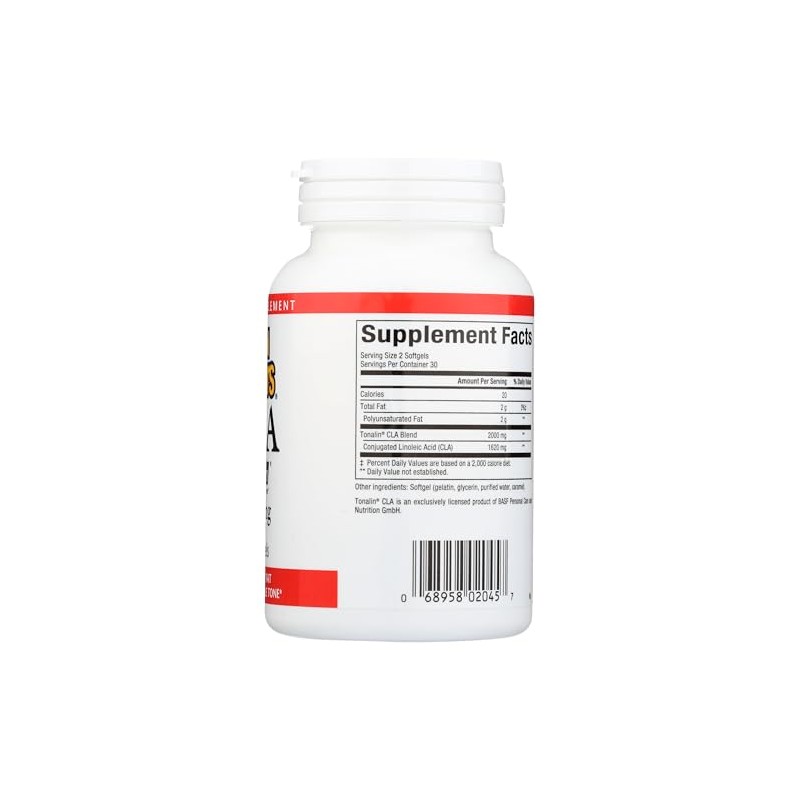 Natural Factors - CLA Tonalin 1000mg, Promotes Increased Muscle Retention