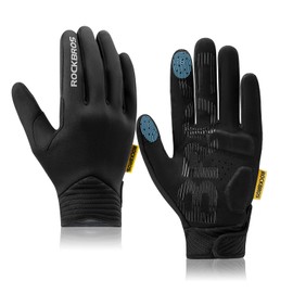 ROCKBROS Cycling Gloves Men and Women, Running Gloves Men, Gloves Touch Screen, Sports Gloves for MTB, Gravel, Running, Cycling and Sports