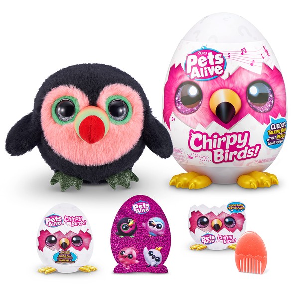 Pets Alive Chirpy Birds, Buhzoo the Toucan, Surprise Interactive Toy
