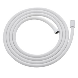 119 Inches Long Shower Hose Rv Shower Hose Extra Long Explosion Proof Anti Winding PVC Showerhead Hoses For Cleaning Pet White Showerhose Extension Smooth Flexible Hand Held Shower Hoses Replacement