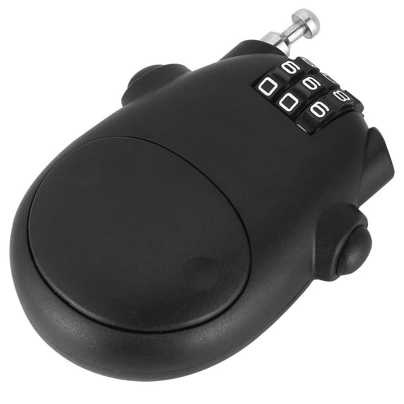 Sonew Mini Password Lock, 3 Digit Code Combination Bicycle Lock