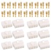 Hilitchi 6.3MM Electrical Automotive Wire Connectors Male Female Socket Plug