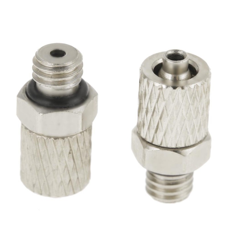 20Pcs M5 4mm Mini Pneumatic Push Air Fitting Straight Male