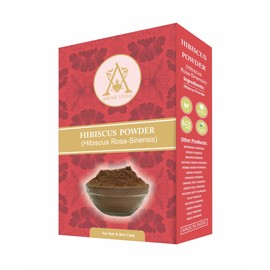 Amar Veda Hibiscus Powder | Hibiscus Rosa-Sinensis | 100% Pure & Natural, Good for Hair and Skin Care | Reduces Hair Fall |For Glowing Skin