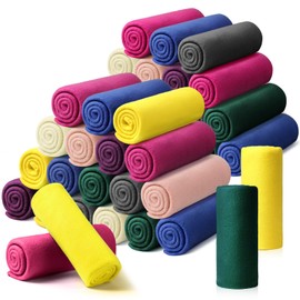 40 Packs Fleece Blanket Bulk 60 x 50 Inch Soft Lightweight Fleece Blanket Warm Throw Blanket Plush Cozy Fleece Pet Blanket for Bed Couch Sofa Home Office Wedding Gifts Travel Camping (Vibrant Color)
