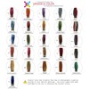 26 Gorgeous Color Variations Floss Variegated Cross Stitch Threads, Set