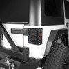 Hooke Road Wrangler Tail Light Covers Rear Taillight Euro Guard