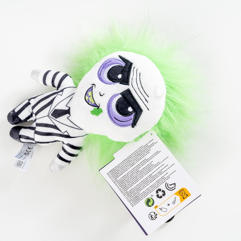 Kidrobot Beetlejuice Striped Tuxedo 8 Inch Phunny Plush