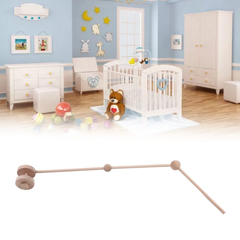 Crib Mobile Arm Crib Mobile Bracket Composite Wood Durable Sturdy