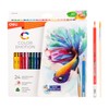 deli Watercolour Pencils Set, 24 Brilliant Colours