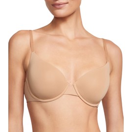 Victoria's Secret T Shirt Demi Bra, Lightly Lined, Smoothing, Bras for Women, Beige (36DD)