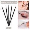 LOPHE 200Pcs Micro Applicator Brushes, Disposable Applicator Eyelash Extensions Mascara