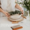 Beautiful Linen Bread Bag Set and Proofing Cover For Homemade