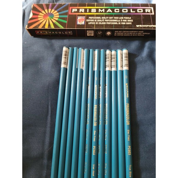 Prismacolor Premier Colored Pencil - True Blue- (3335) - 12PC