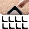 Alluring Non-Slip Mat for Carpet, Pack of 8, Washable and