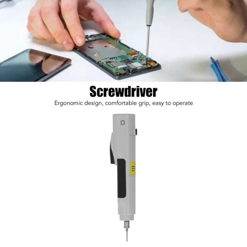 Electric Torsion Screwdriver Rechargeable Cordless Adjustable Brushless Electric Screwdriver for