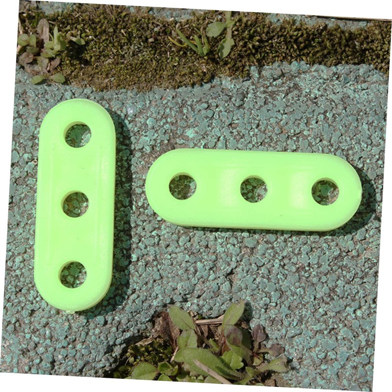 Kisangel Adjustable Tent Ropes Tensioners 20 Pcs 3-Hole Fasteners for