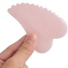 Rose Quartz Gua Sha Comb Massage Tool - Unique Comb
