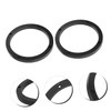 SEWACC 2pcs Car Speaker Spacer Rings Adapter Durable Speaker Mounting