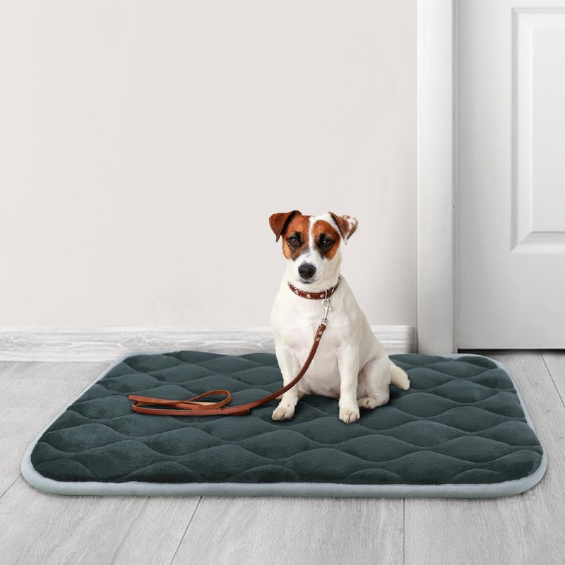 furrybaby Dog Crate Pad for Dog Cages Flat Crate Mat