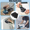 SUMNACON 4 Pack Sponge Sander Backing Pad Foam Sanding Pad,