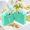 12 Pcs Gift Bags with Handles and Tissue paper, Large