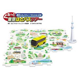 Tokyo is a bus tour Tokyo Sky Tree mascot with all round