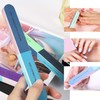 Pack of 6 polishing files, fingernails, natural nails, nail file,