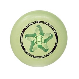 Discraft Ultrastar 175g Flying Disc - Ultimate Frisbee Competition Spec - Includes Cascade Juggling Bag (Recycled Olive)