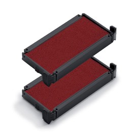 Trodat Trodat Ersatzkissen 6/4912 für Printy 4912, 4912 Typo, 4952 – Stempelfarbe rot, 2er-Pack